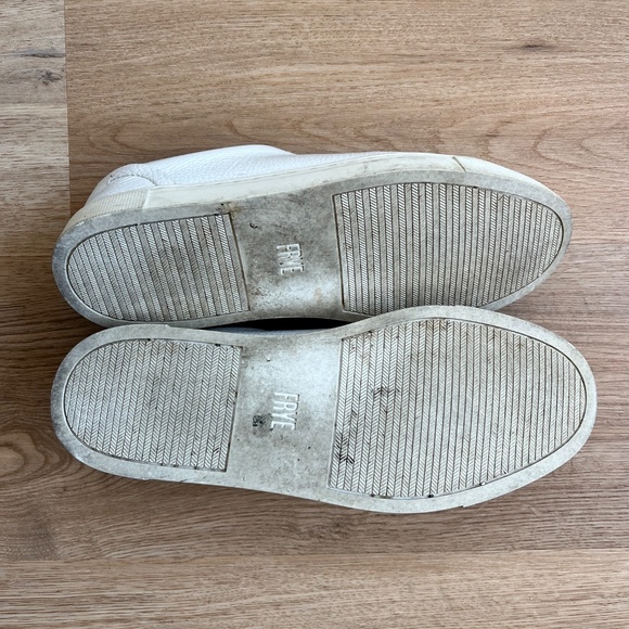White Frye Ivy Low Lace Leather Sneaker - Picture 2 of 4